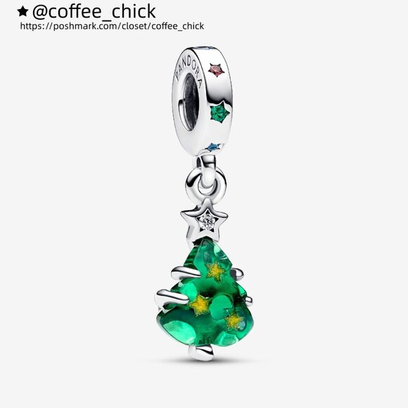 Pandora Jewelry - Pandora Sparkling Christmas Tree Dangle Charm